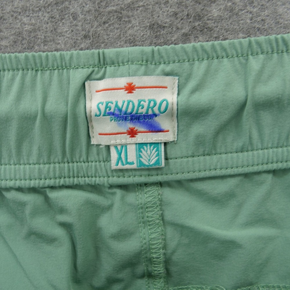 Sendero Provisions Shorts Mens Extra Large Green Board Swim Surf Trail Hiking - Picture 6 of 11